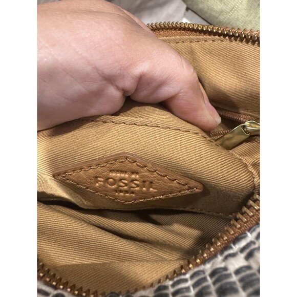 Fossil Piper FBC Toaster Neutral Striped crossbody bag - Picture 7 of 9